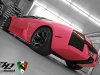 Matte Pink Lamborghini Murcielago at Italian Stampede 2012 010